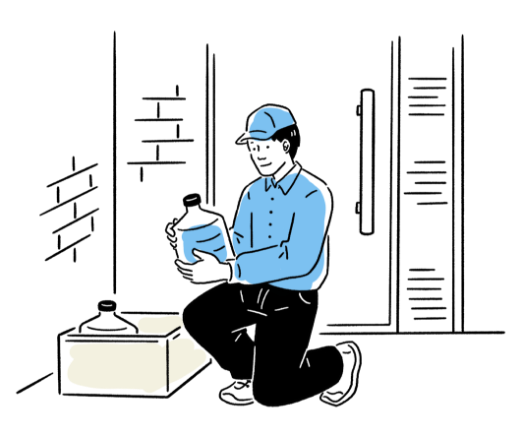 留守置きも対応<br/>日中ご不在がちでも大丈夫！